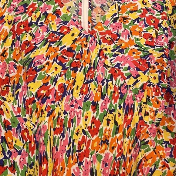 Nwt Rixo with Target collaboration multicolored flowers woman’s dress - Picture 4 of 15